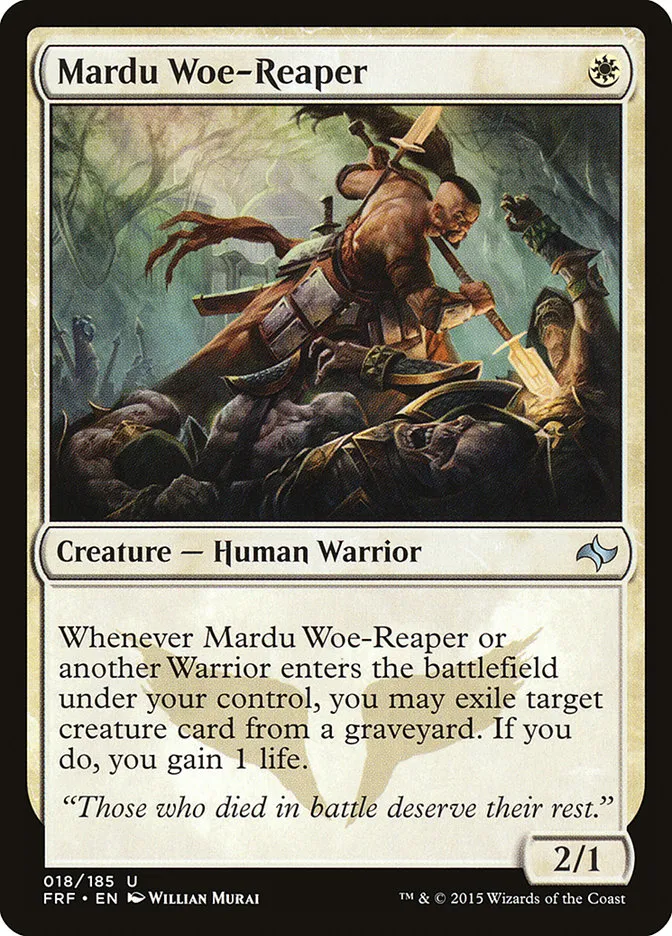 Mardu Woe-Reaper Front Face