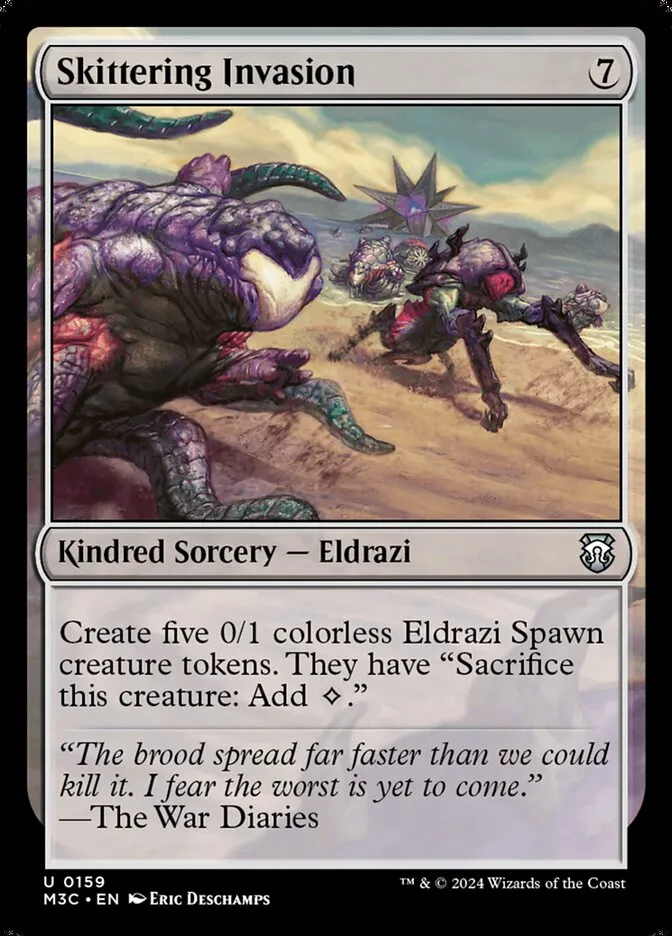 Skittering Invasion Front Face