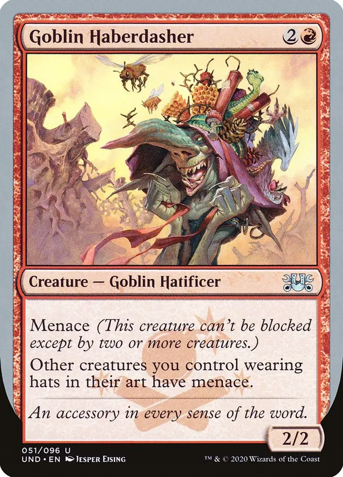 Goblin Haberdasher Front Face