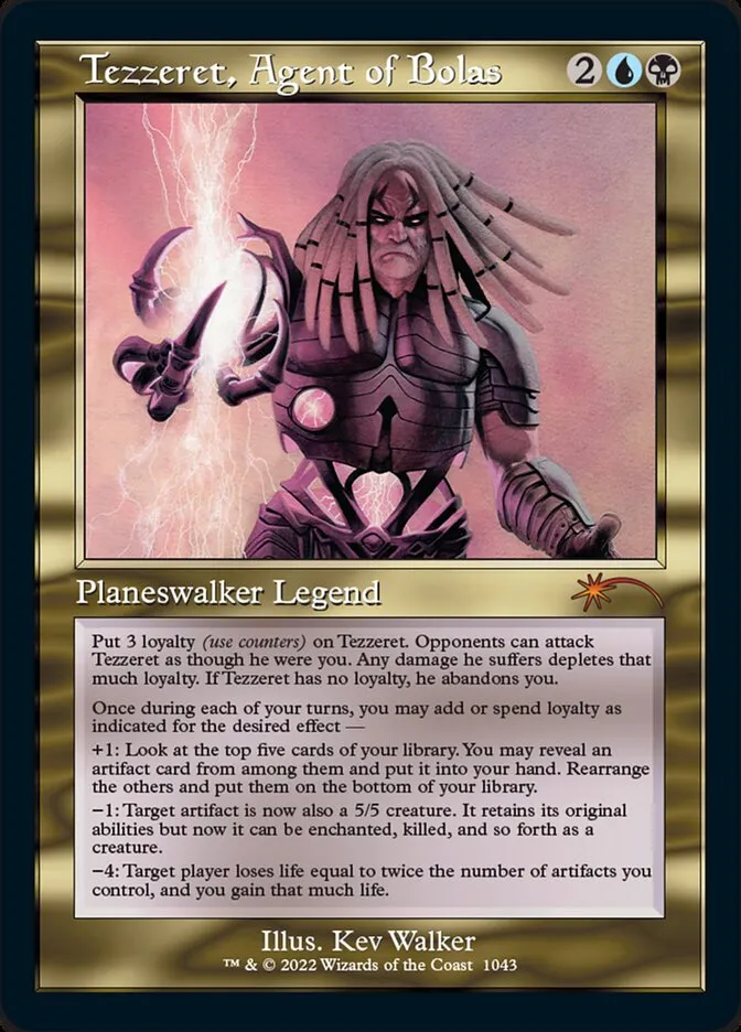 Tezzeret, Agent of Bolas Front Face
