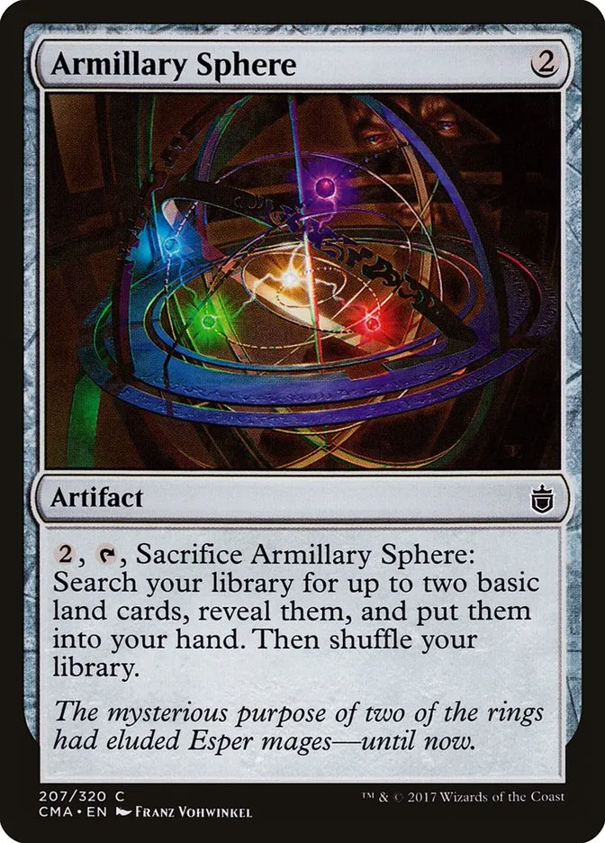 Armillary Sphere Front Face