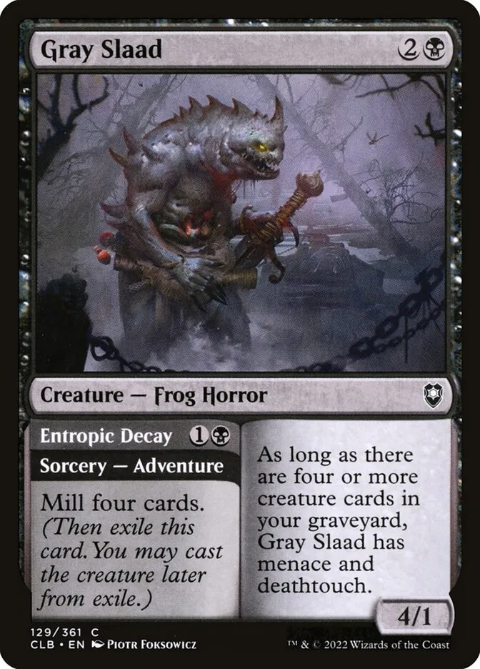 Gray Slaad // Entropic Decay
