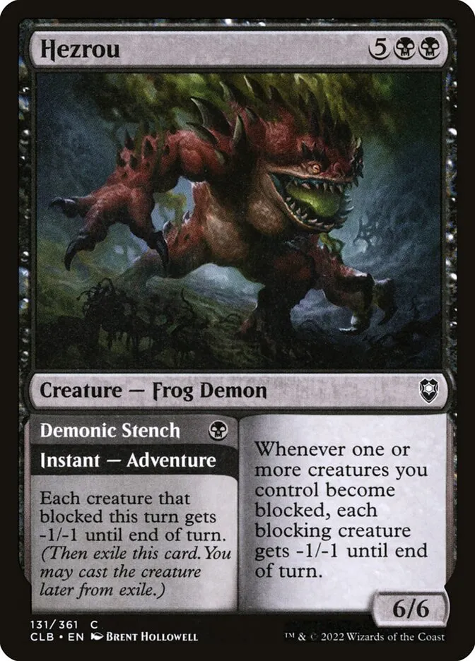 Hezrou // Demonic Stench Front Face