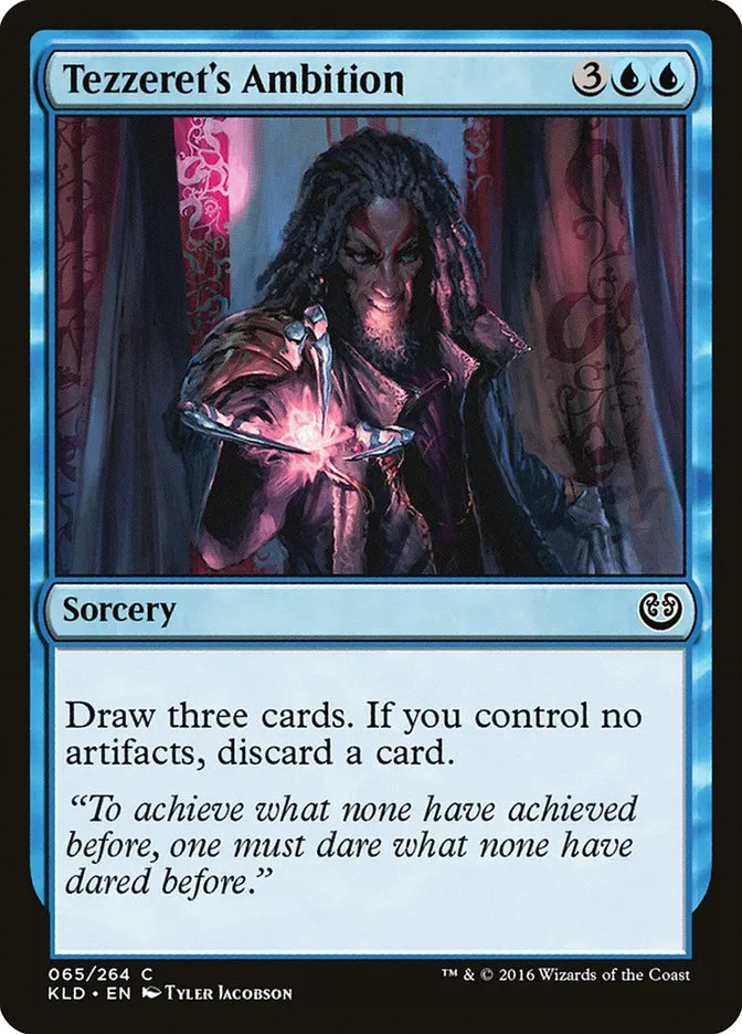 Tezzeret's Ambition Front Face