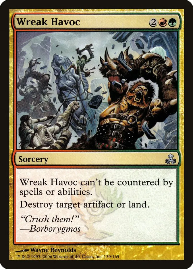 Wreak Havoc Front Face