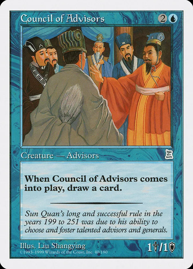 Council of Advisors Front Face