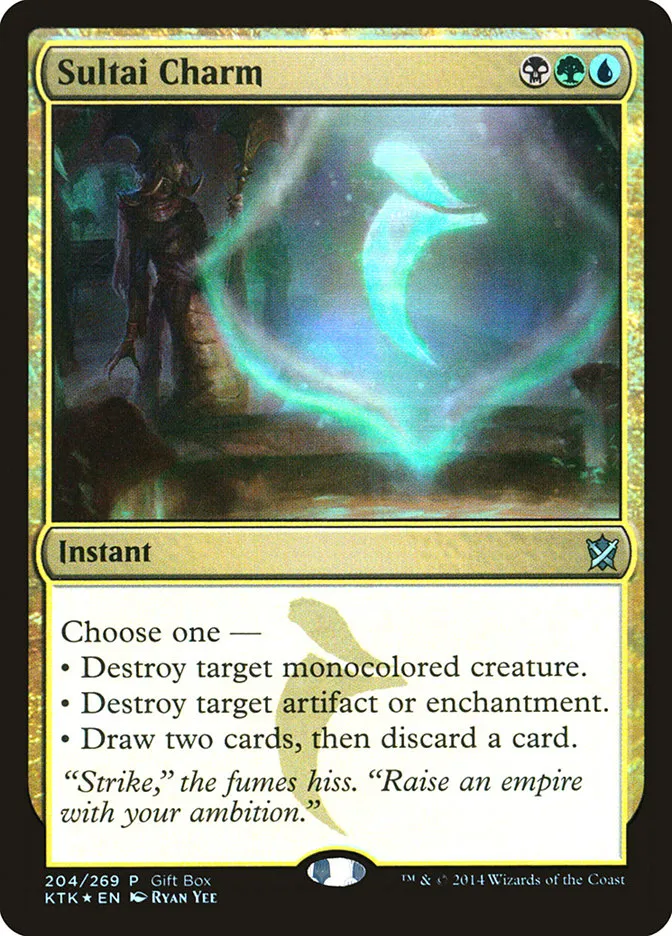 Sultai Charm Front Face