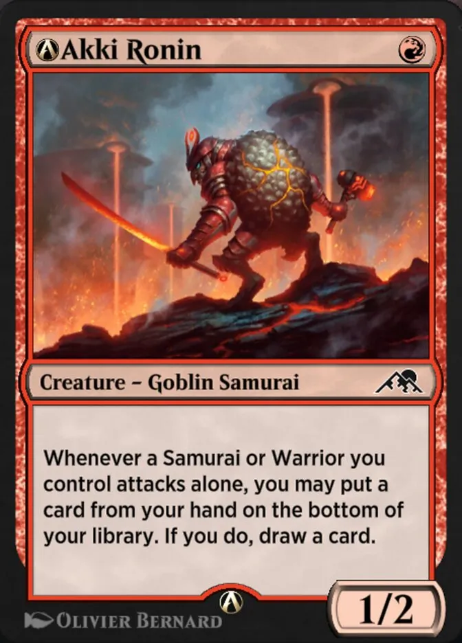 A-Akki Ronin Front Face