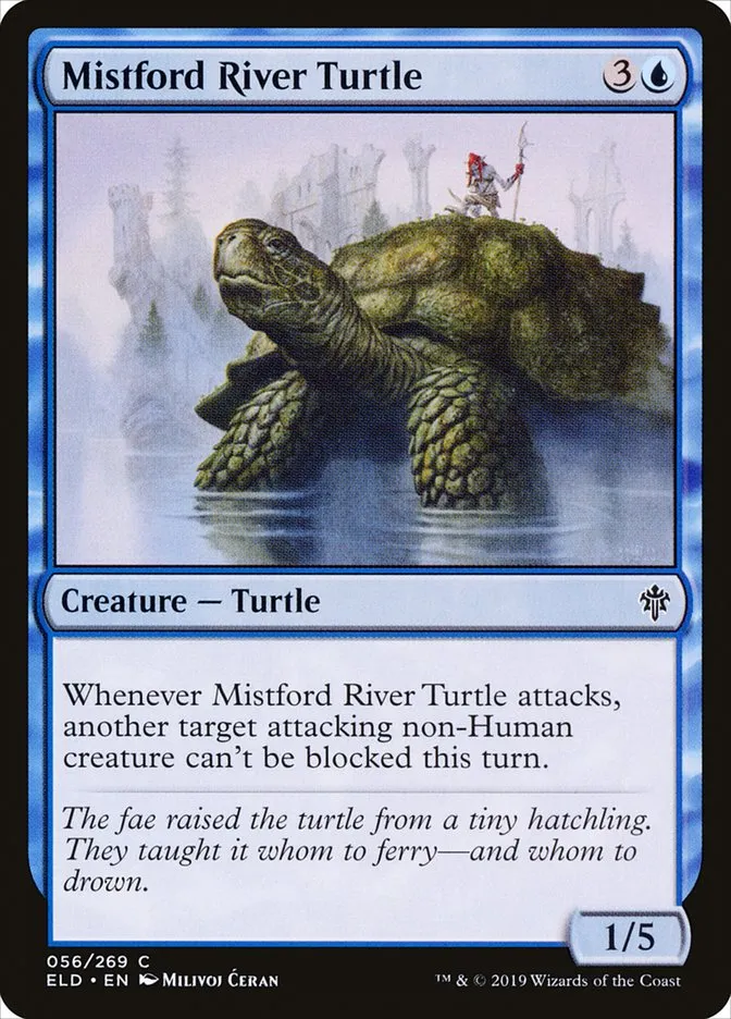 Mistford River Turtle Front Face