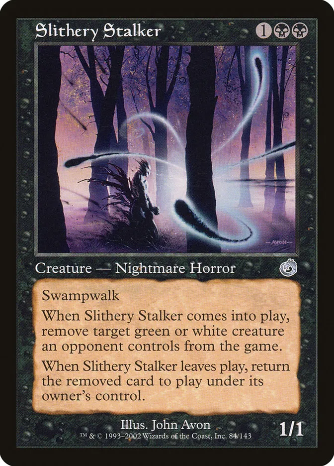 Slithery Stalker Front Face