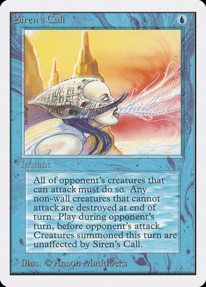 Siren's Call Front Face