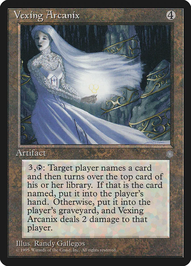 Vexing Arcanix Front Face