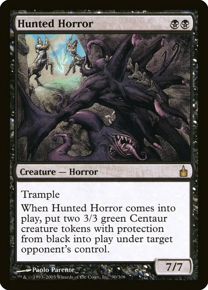 Hunted Horror Front Face