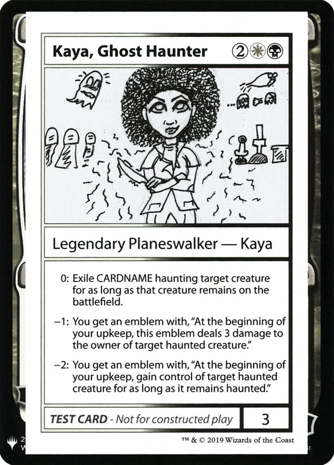 Kaya, Ghost Haunter Front Face
