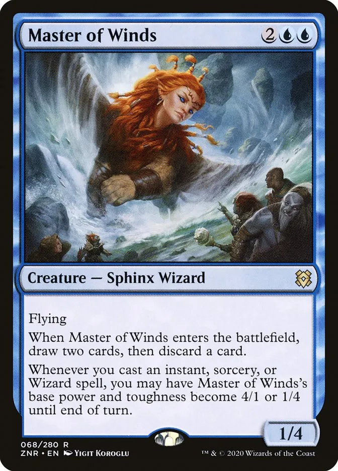 Master of Winds Front Face