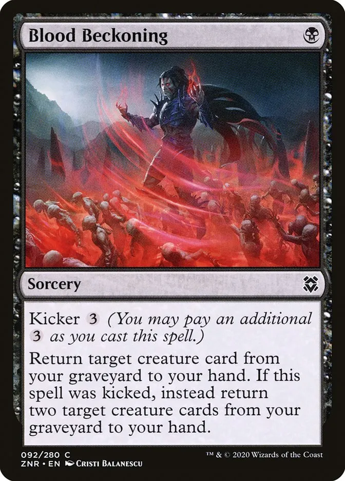 Blood Beckoning Front Face
