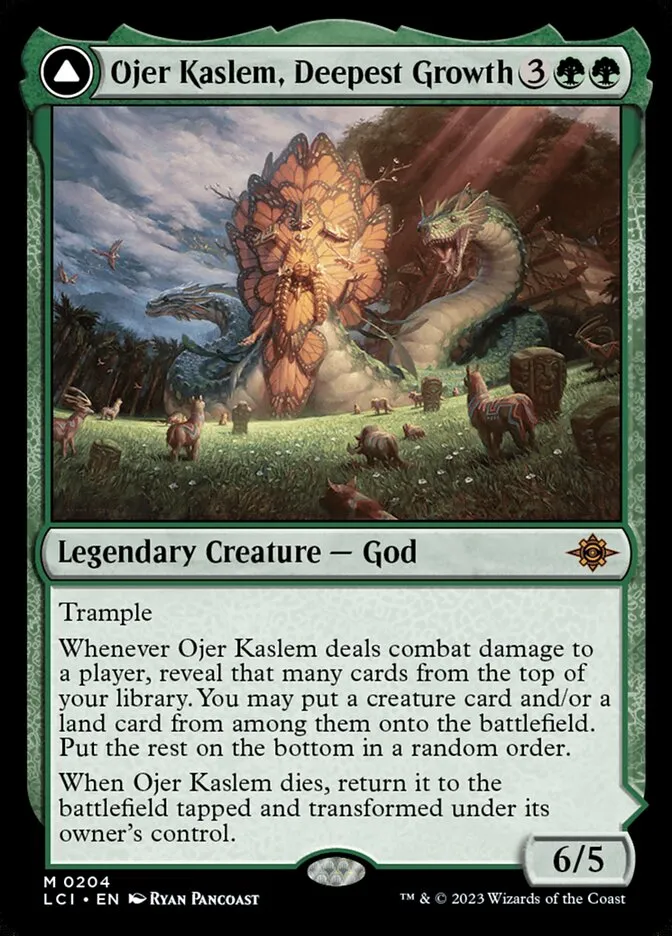 Ojer Kaslem, Deepest Growth // Temple of Cultivation Front Face