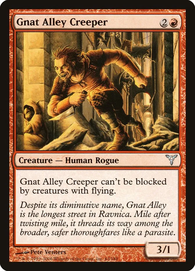 Gnat Alley Creeper Front Face