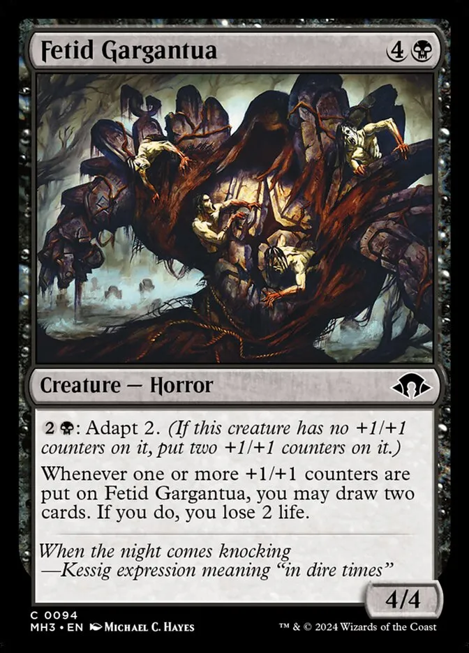 Fetid Gargantua Front Face