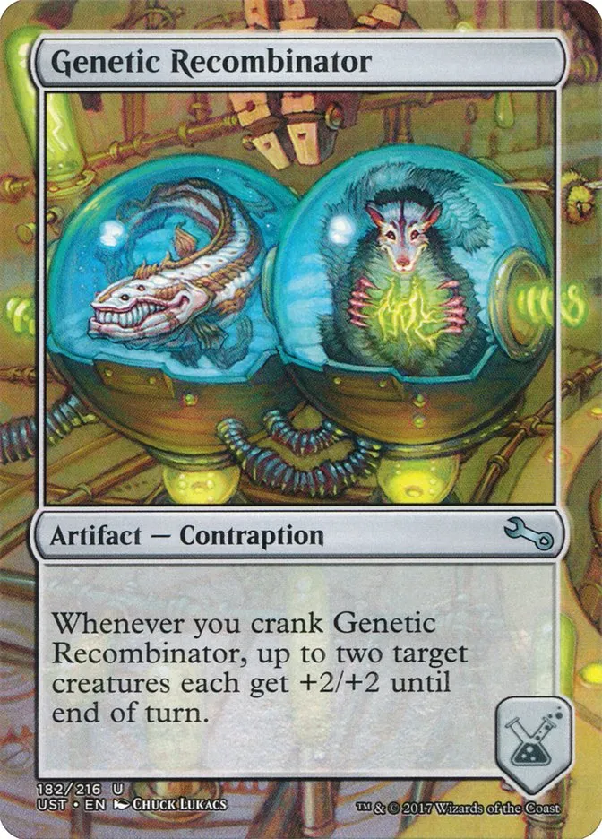 Genetic Recombinator Front Face