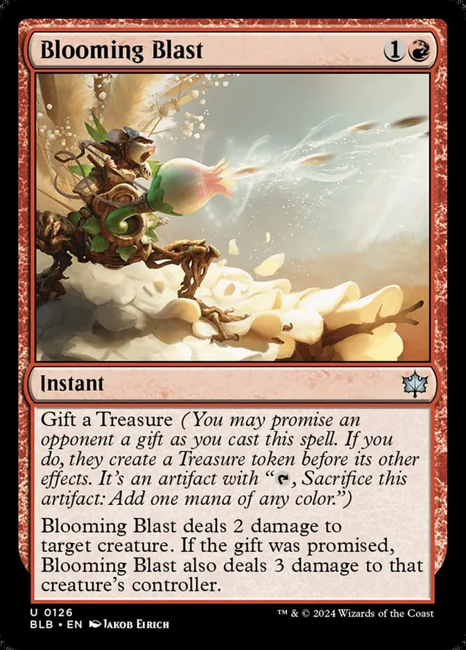 Blooming Blast Front Face
