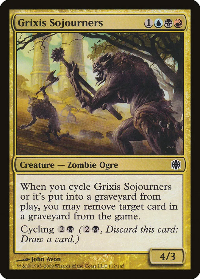 Grixis Sojourners Front Face