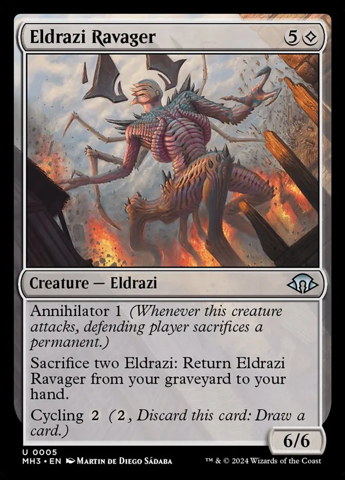 Eldrazi Ravager Front Face
