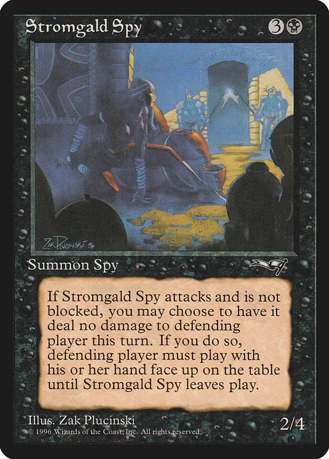 Stromgald Spy Front Face