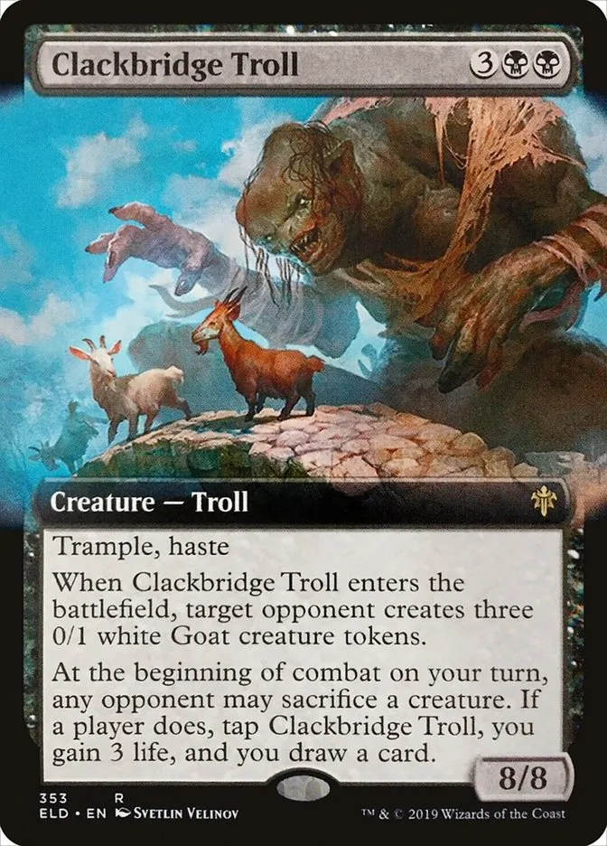 Clackbridge Troll Front Face