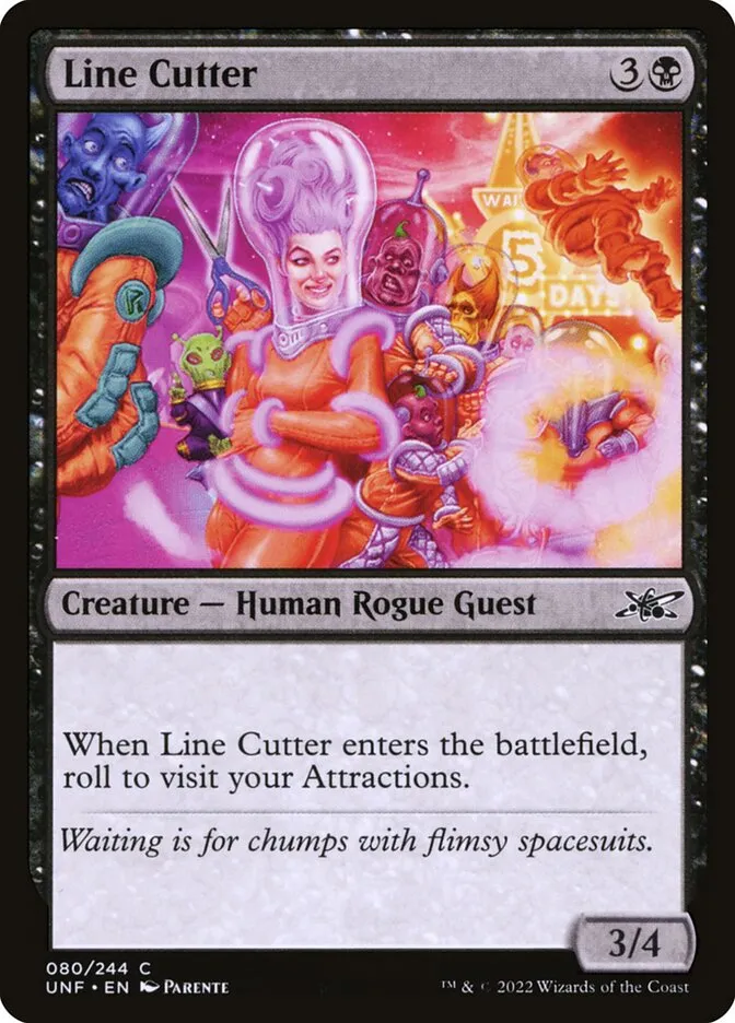 Line Cutter Front Face