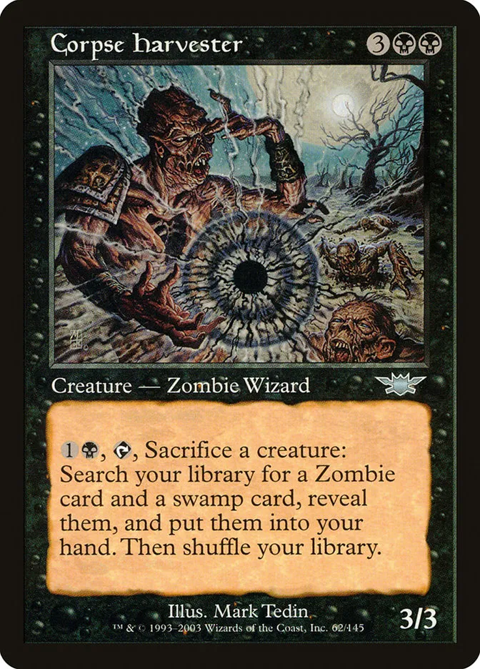 Corpse Harvester Front Face