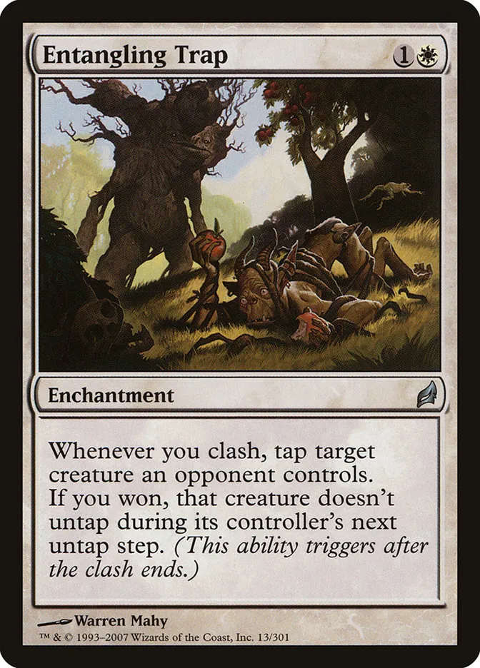 Entangling Trap Front Face