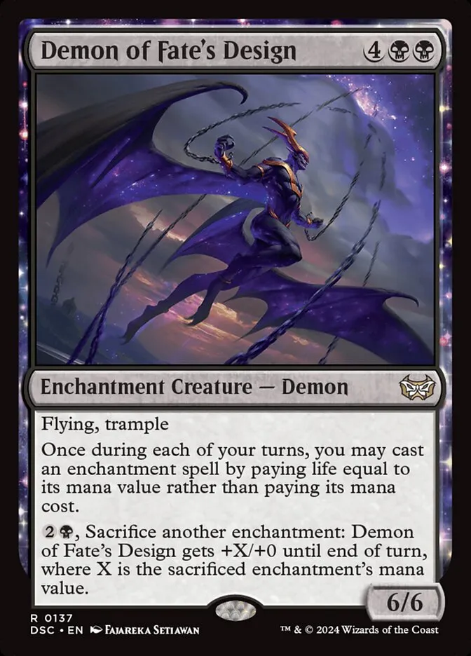 Demon of Fate's Design Front Face
