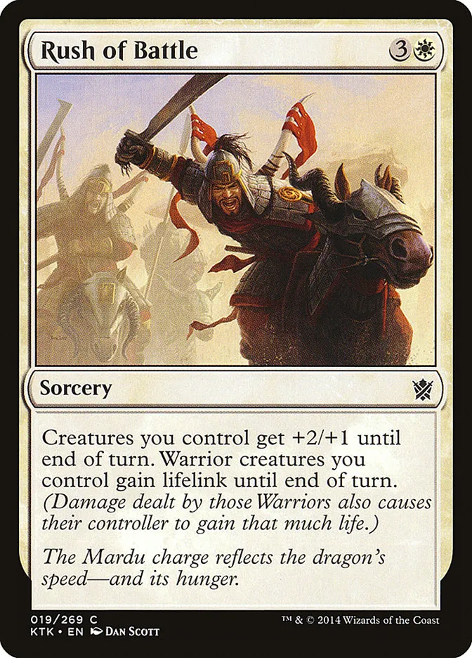 Rush of Battle Front Face