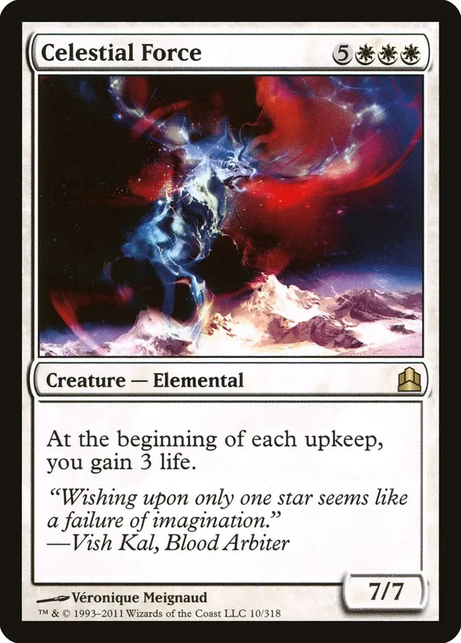 Celestial Force Front Face