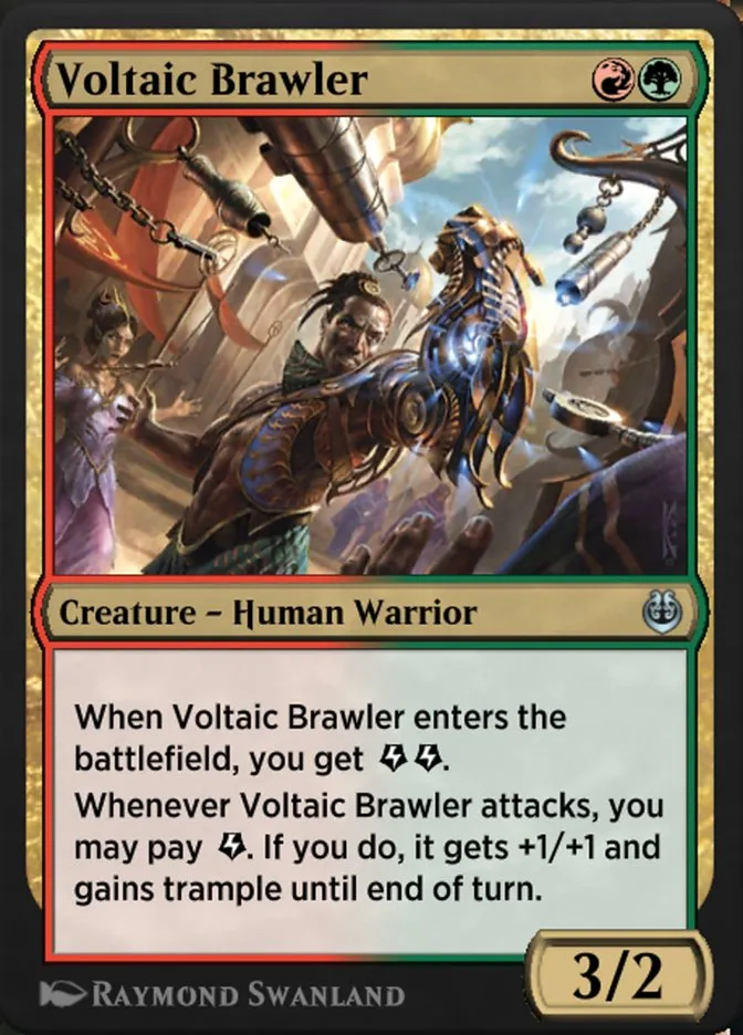 Voltaic Brawler Front Face