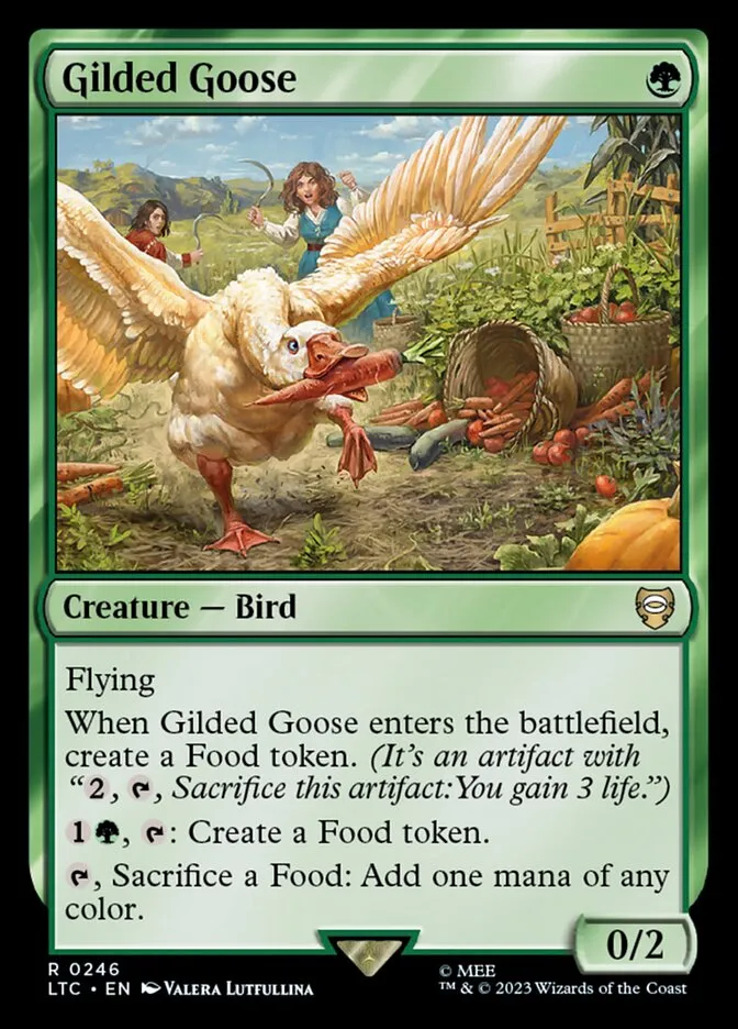 Gilded Goose Front Face