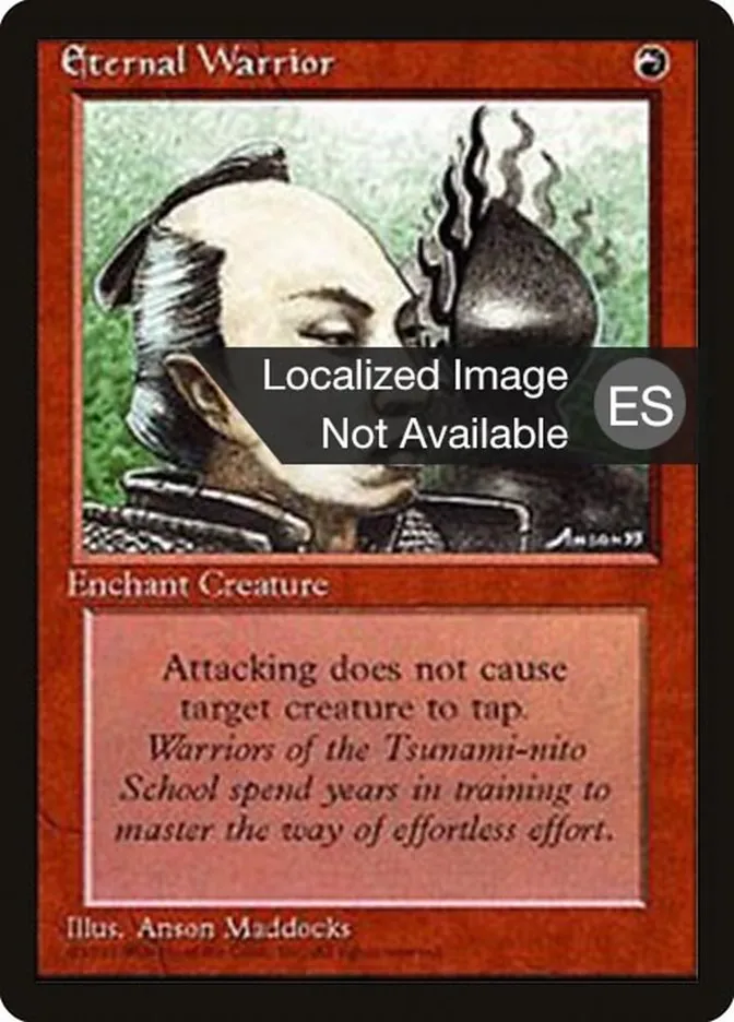Eternal Warrior Front Face