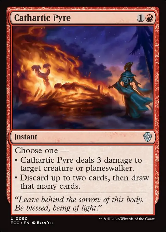 Cathartic Pyre Front Face