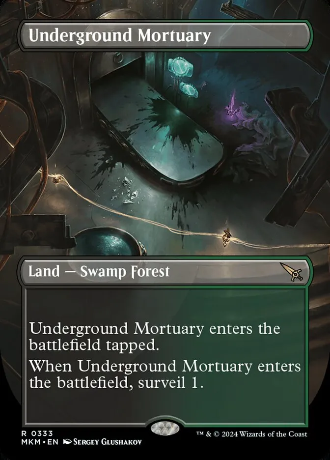 Underground Mortuary Front Face
