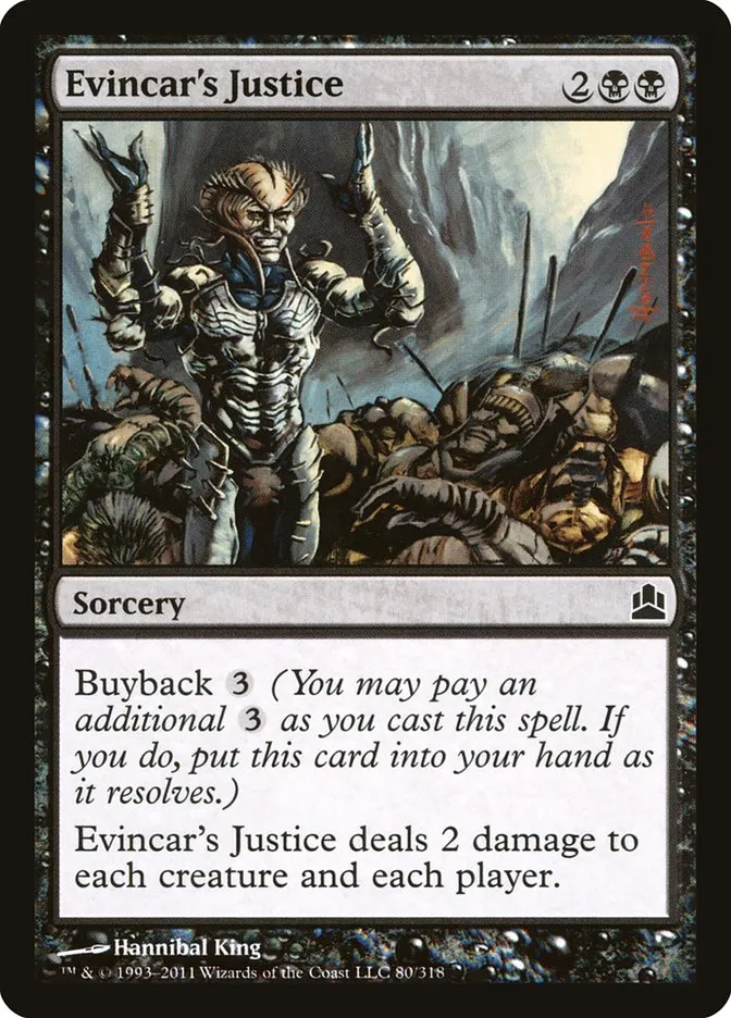 Evincar's Justice Front Face