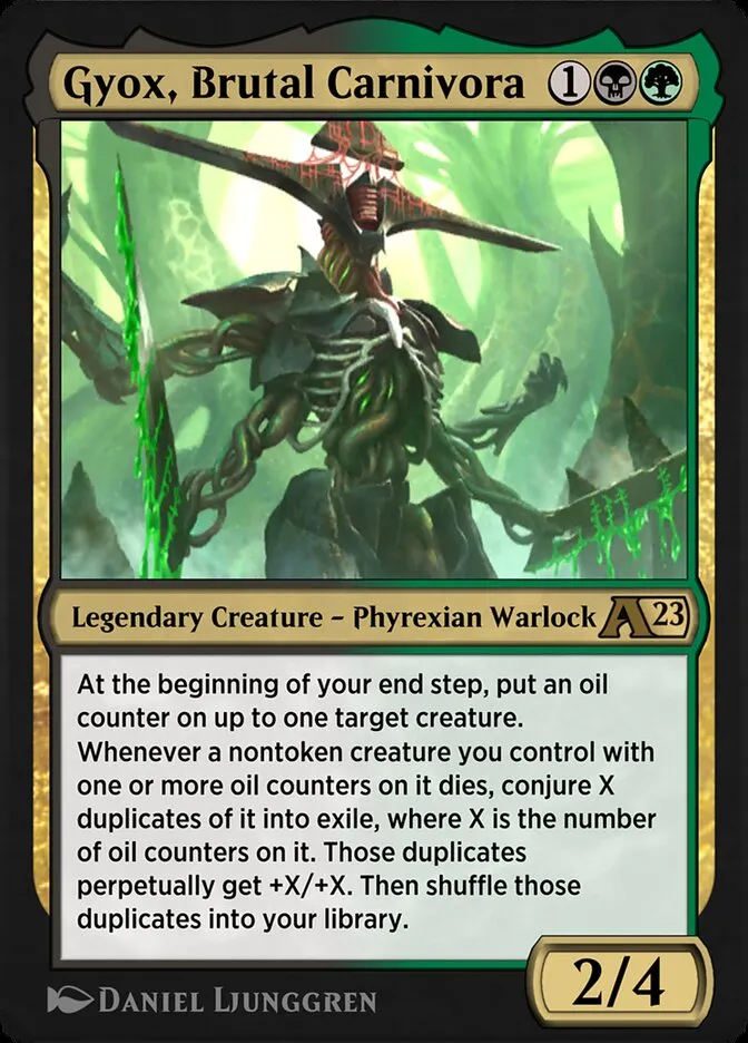 Gyox, Brutal Carnivora Front Face