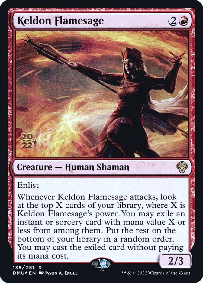 Keldon Flamesage Front Face