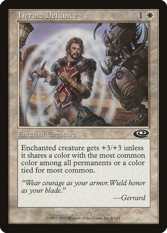 Heroic Defiance Front Face