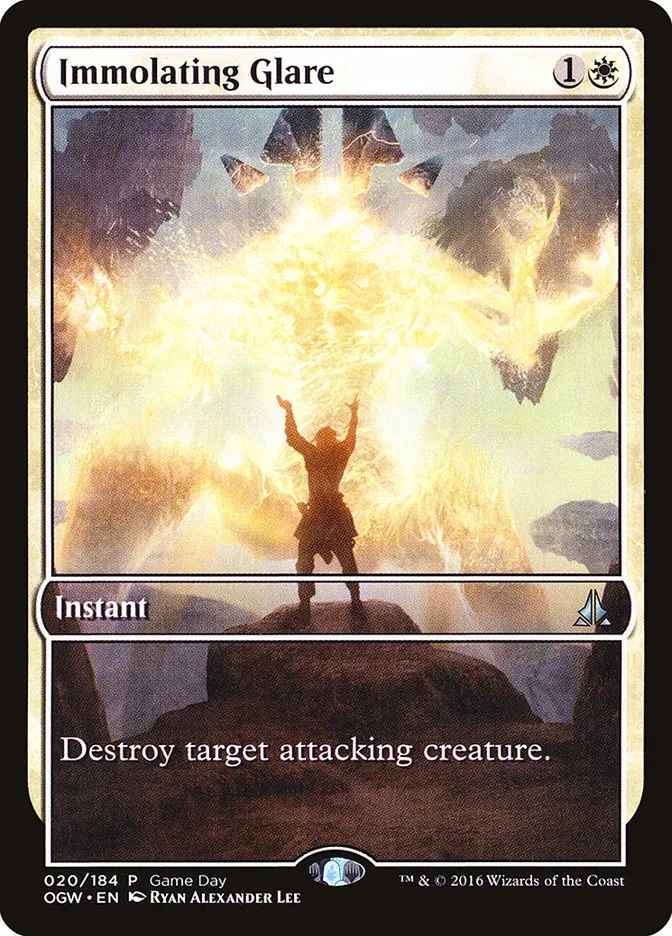 Immolating Glare Front Face