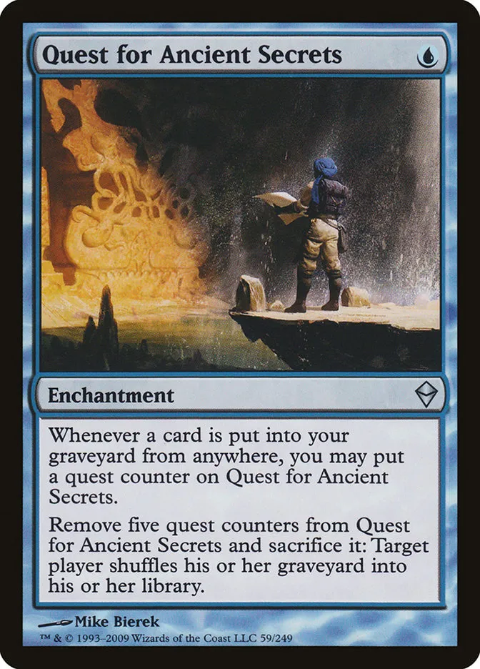 Quest for Ancient Secrets Front Face