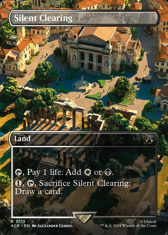 Silent Clearing Front Face