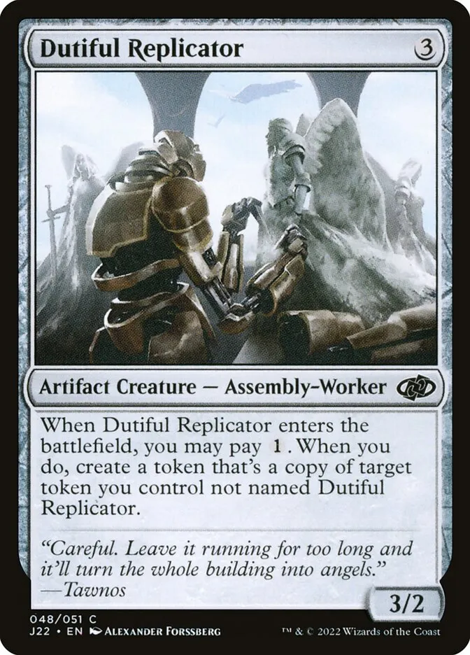 Dutiful Replicator Front Face