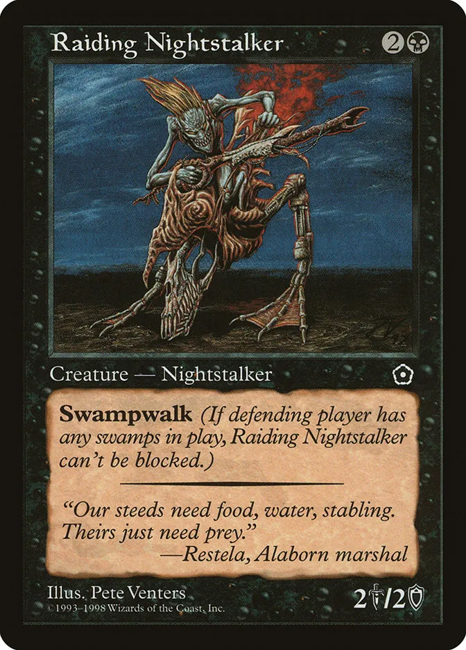 Raiding Nightstalker Front Face
