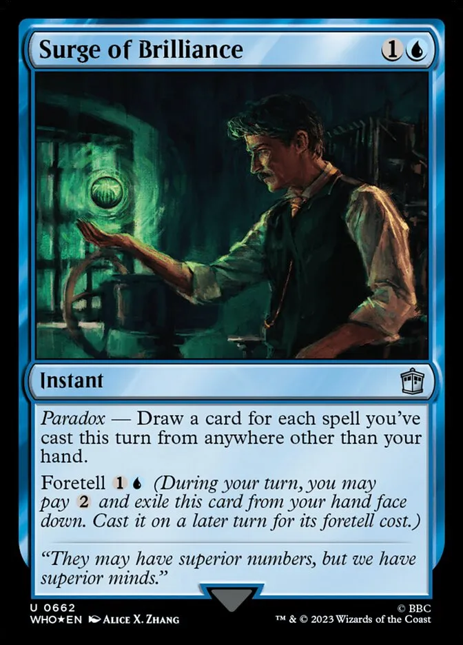Surge of Brilliance Front Face